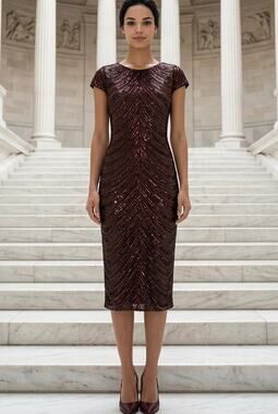 lita tie cocktail dress dress the population Dress the Population | Dresses | Dress The Population Lita Tie Cocktail  Dress